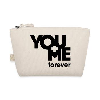 YOU and ME forever - Bio-Täschchen - Natur - Vorne