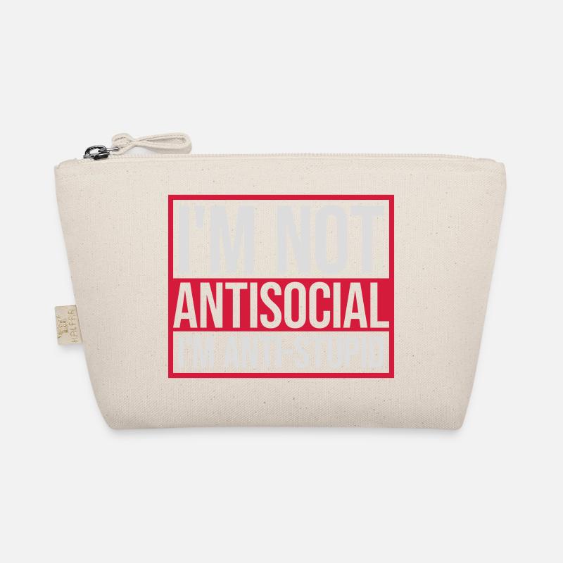 pas antisocial anti-stupide Trousse biologique