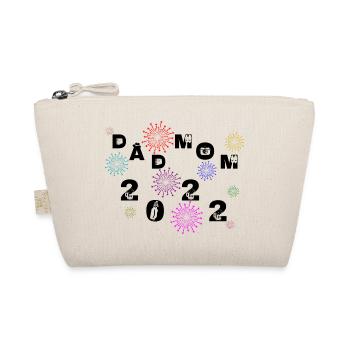Dad and mom 2022 papa et maman fête 2022 - Trousse biologique - nature - Devant