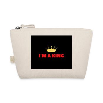 I am king - Organic Pouch - nature - Front