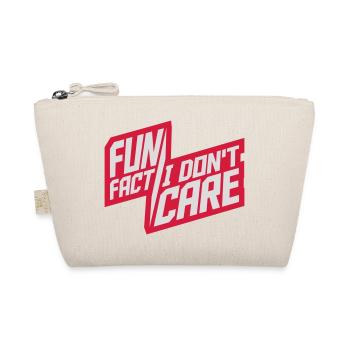 I dont care fact - Bio-Täschchen - Natur - Vorne