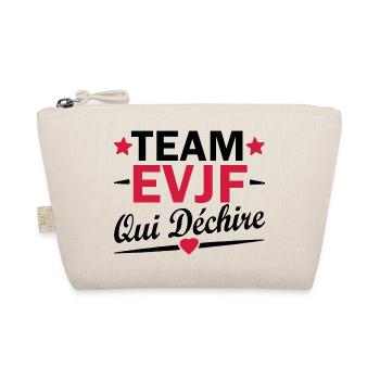 Team evjf qui déchire / humour evjf - Trousse biologique - nature - Devant