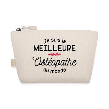 je suis la meilleure ostéopathe du monde - Trousse biologique - nature - Devant