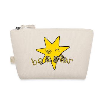 Be a Star - for all stars and starlets - Organic Pouch - nature - Front