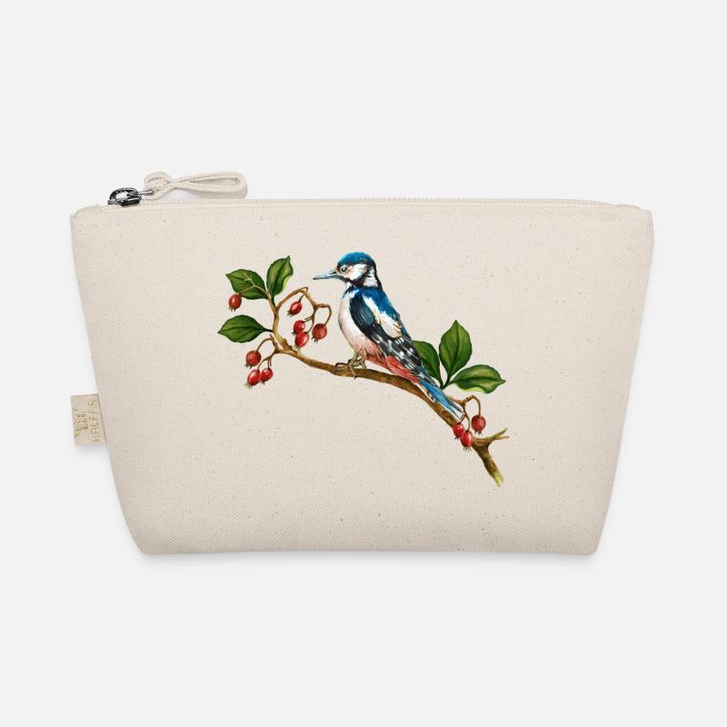 Bunter Vogel Bio-Täschchen