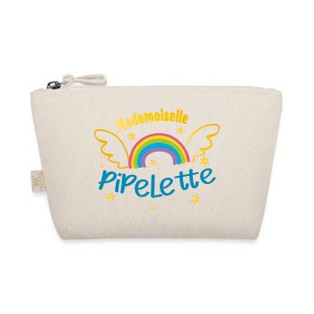 Mademoiselle pipelette - Trousse biologique - nature - Devant