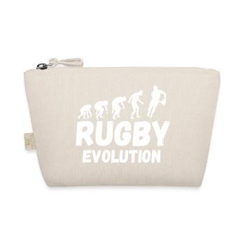RUGBY, Rugby-Sport, Rugby-Humor - Bio-Täschchen - Natur - Vorne