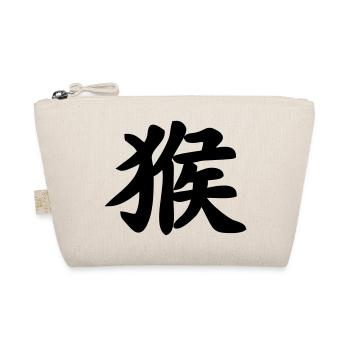 Image d’ombre de singe en écriture chinoise - Trousse biologique - nature - Devant