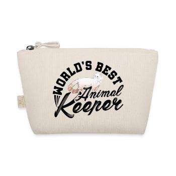 Worl's Best Animal Keeper Animal Lover Zookeeper Z - Bio-Täschchen - Natur - Vorne