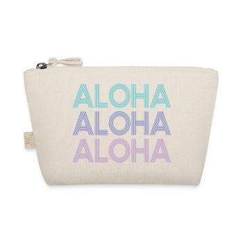 Aloha Aloha Aloha | Colors can be changed - Organic Pouch - nature - Front