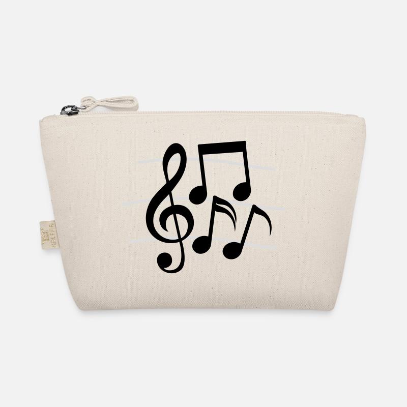 Lignes Notes de musique clef Trousse biologique