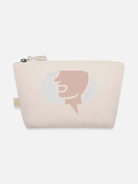 Chat Simple Symbol Speech Bubble - Organic Pouch - nature - Front