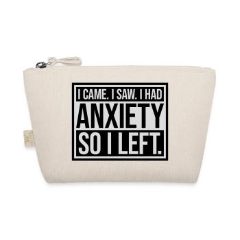 J’avais de l’anxiété en disant - Trousse biologique - nature - Devant