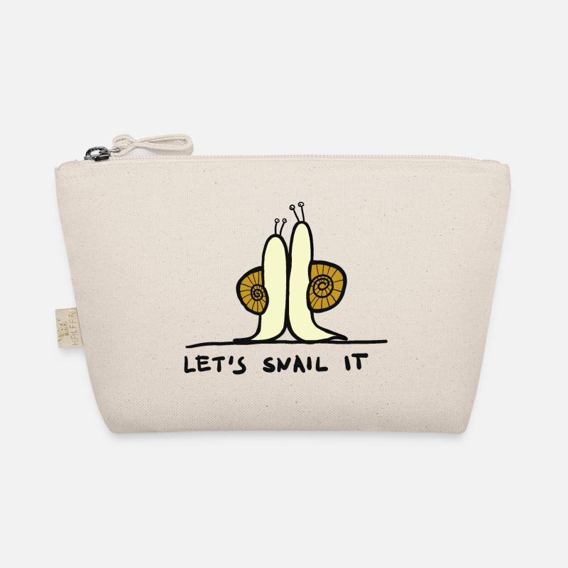 let´s snail it Bio-Täschchen
