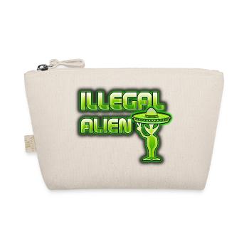 Funny Illegal Alien - Organic Pouch - nature - Front