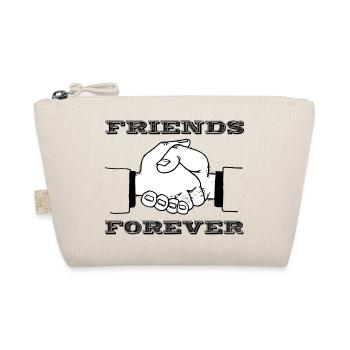 FRIENDS FOREVER - Bio-Täschchen - Natur - Vorne