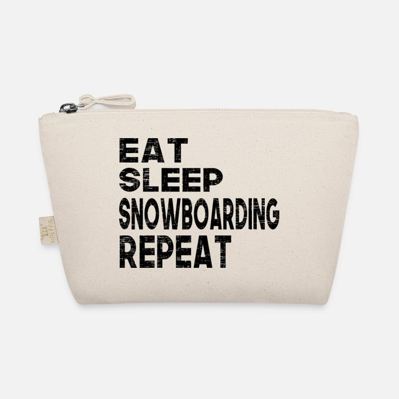 Manger Dormir Snowboard Répéter Trousse biologique