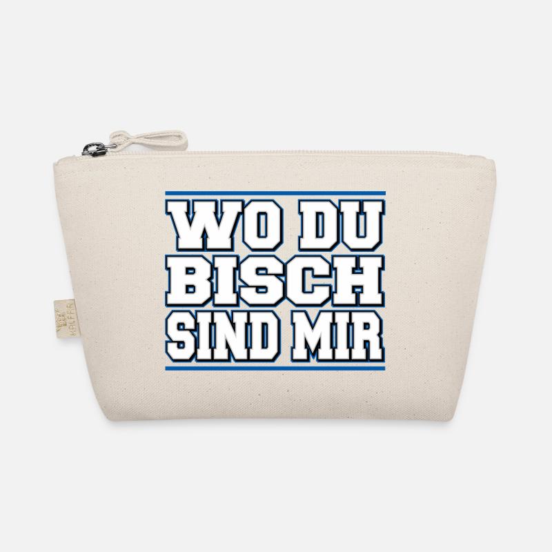WO DU BISCH SIND MIR Bio-Täschchen