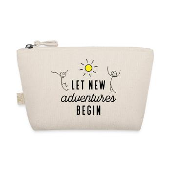 Adventure or new beginning - Organic Pouch - nature - Front