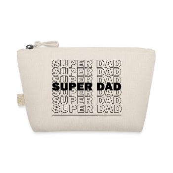 SUPER DAD - Bio-Täschchen - Natur - Vorne