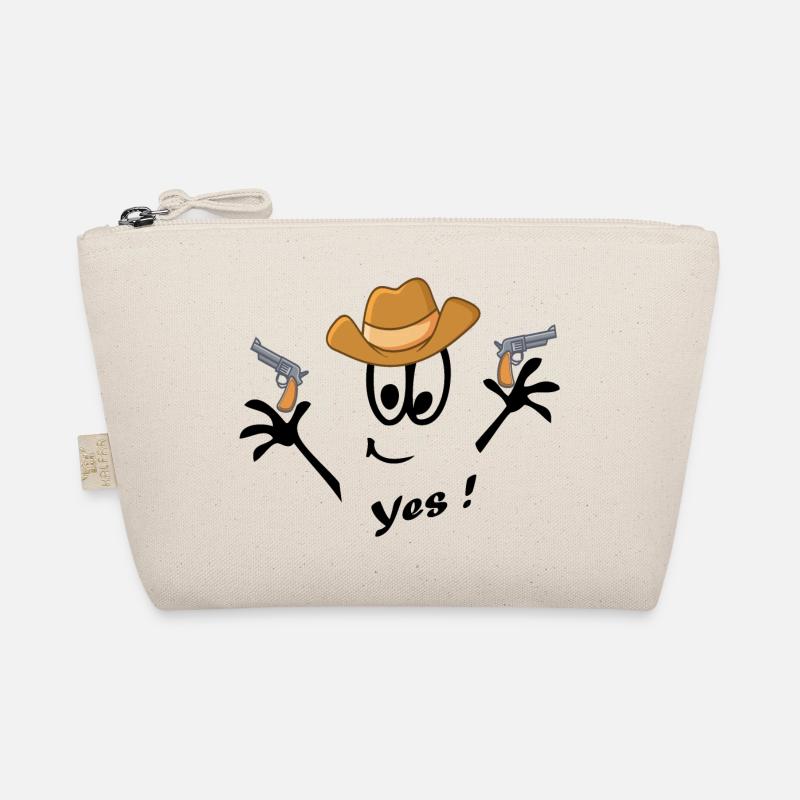 Cowboy, Karneval, Comic Bio-Täschchen