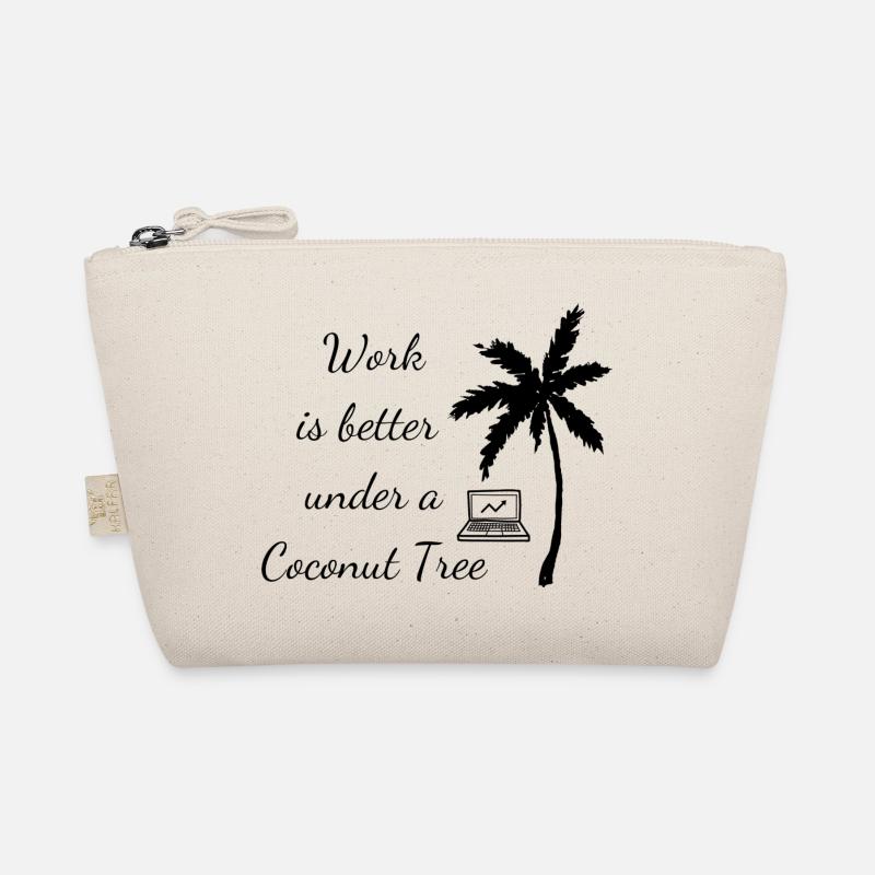 Work under the coconut palm Organic Pouch