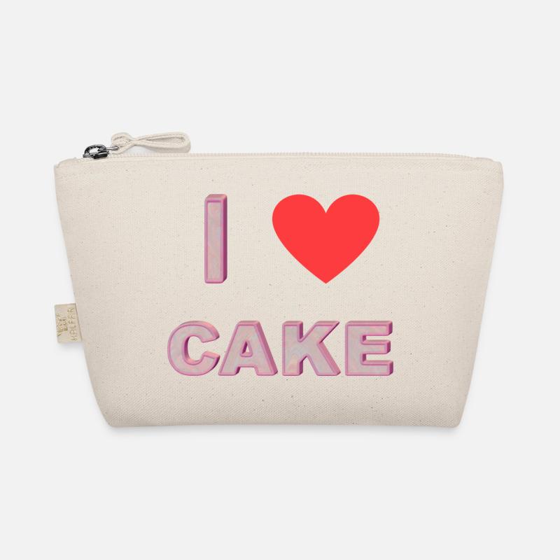 Ich liebe Kuchen Bio-Täschchen