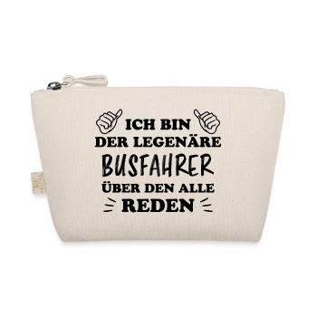 Busfahrer Beruf Lustiger Spruch Busfahrer Geschenk - Bio-Täschchen - Natur - Vorne