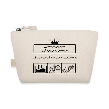 T shirt Sorry I'can't i have Triathlon morse EN - Trousse biologique - nature - Devant