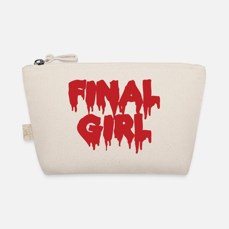 FINAL Girl Horror Film Gift Idea Organic Pouch