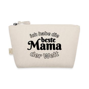 Ich habe die beste Mama der Welt - Bio-Täschchen - Natur - Vorne