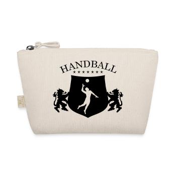 Handball crest - Organic Pouch - nature - Front