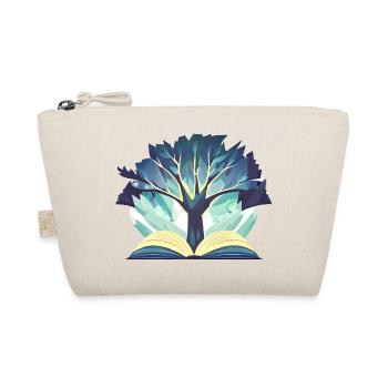 Reading Tree Book Readers Book Lovers Books - Organic Pouch - nature - Front