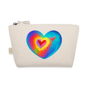 Mariage Fête des mères Saint-Valentin Fiançailles Amour - Trousse biologique - nature - Devant