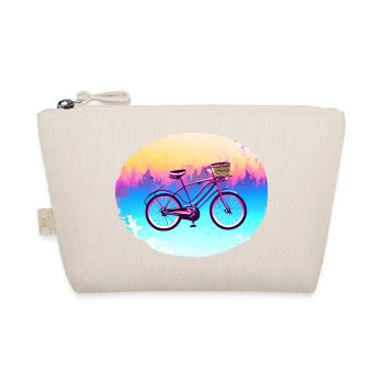 Cyclists Cycling Cycling Cyclists - Organic Pouch - nature - Front