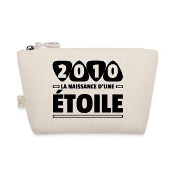 date de naissance 2010 / anniversaire année 2010 - Trousse biologique - nature - Devant