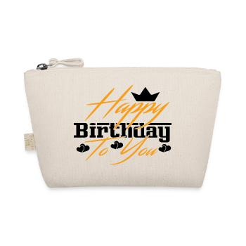 Happy Birthday To You - Organic Pouch - nature - Front