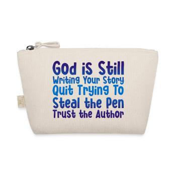 God Is Still Writing Your Story 2 - Organic Pouch - nature - Front