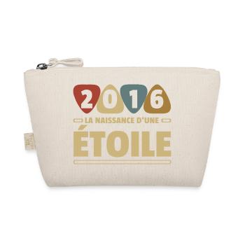 2016 date de naissance / anniversaire année 2016 - Trousse biologique - nature - Devant
