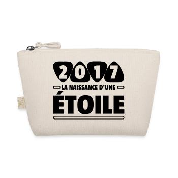 2017 année de naissance / anniversaire année 2017 - Trousse biologique - nature - Devant