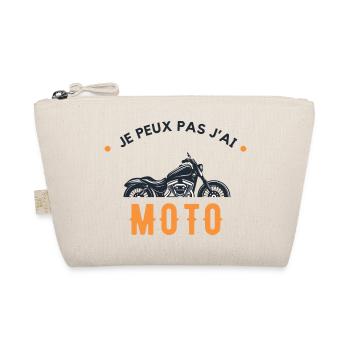 Je peux pas j'ai moto - Trousse biologique - nature - Devant