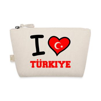 I love Türkiye - Organic Pouch - nature - Front