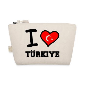 I love Türkiye - Organic Pouch - nature - Front