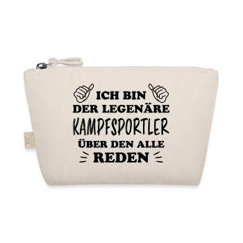 Kampfsportler Kampfkunst Kämpfen Boxen Geschenk - Bio-Täschchen - Natur - Vorne