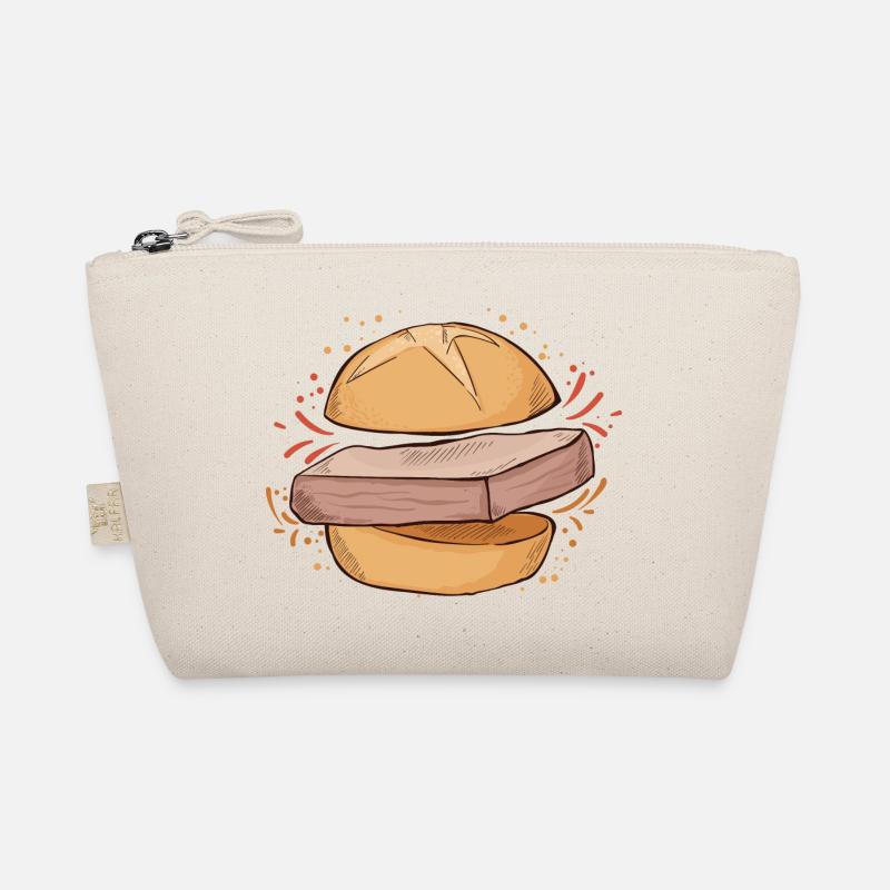 Leberkäse Fleischkäse Brötchen Fan Bio-Täschchen