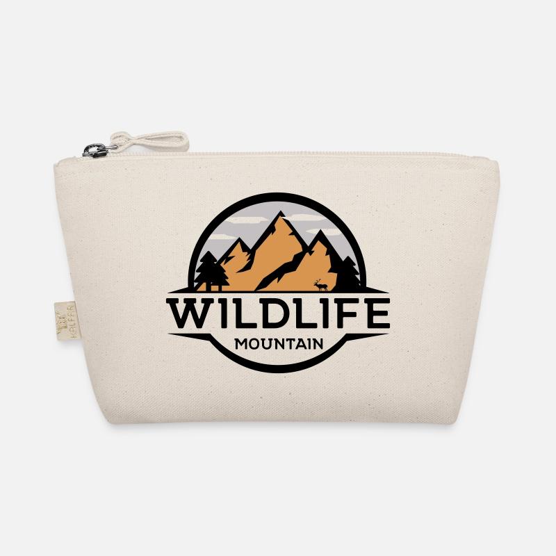 Wildlife Mountain - Bio-Täschchen - Natur