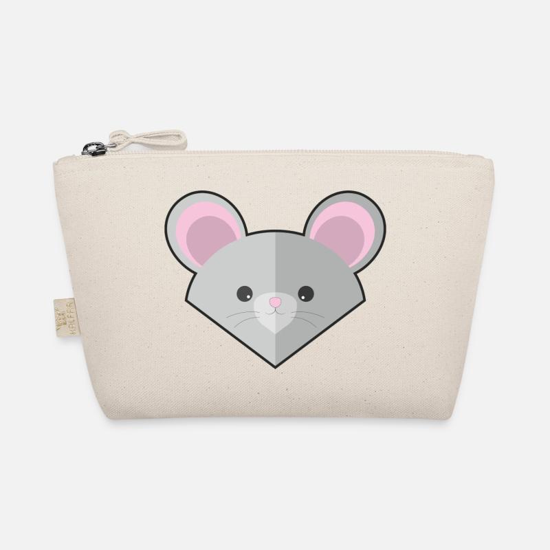 Niedliche einfache Maus Bio-Täschchen