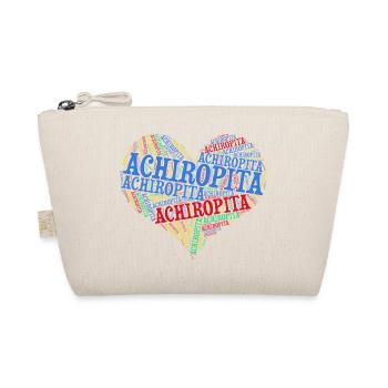 t-shirt Achiropita coeur nuage de mots t-shirt - Trousse biologique - nature - Devant