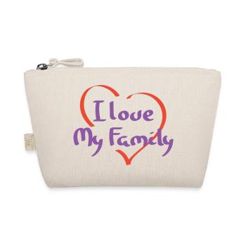 I Love My Sayings Reunion Relatives Sarcastic - Organic Pouch - nature - Front