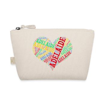 Adelaide t-shirt coeur t-shirt nuage de mots - Trousse biologique - nature - Devant
